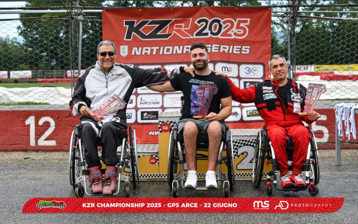 KZR Championship: ad Arce trionfano Ghidini, Celentano e Pelosi in un GP5 mozzafiato tra sole e piog (2)