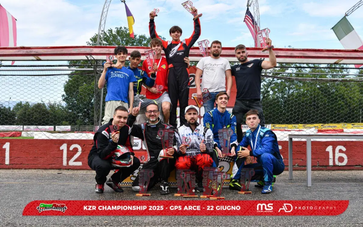 KZR Championship: ad Arce trionfano Ghidini, Celentano e Pelosi in un GP5 mozzafiato tra sole e piog (7)