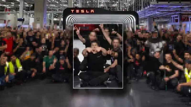 Tesla: ma cosa c'era nella foto taroccata della fabbrica di Berlino?