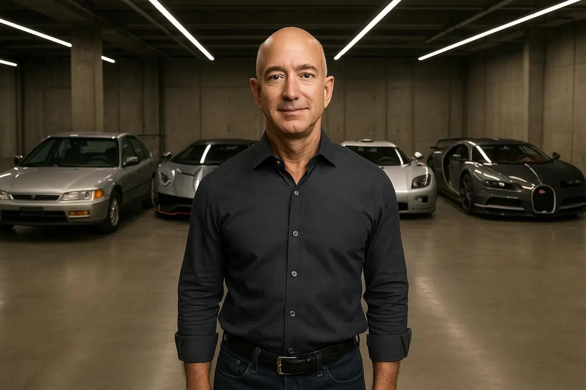 Jeff Bezos: ha di tutto in garage tranne la "Amazon". Chi la ricorda?