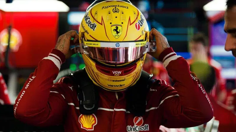 F1. GP di Gran Bretagna, Lewis Hamilton: "A Silverstone con la Ferrari, un sogno che si avvera&rdquo;