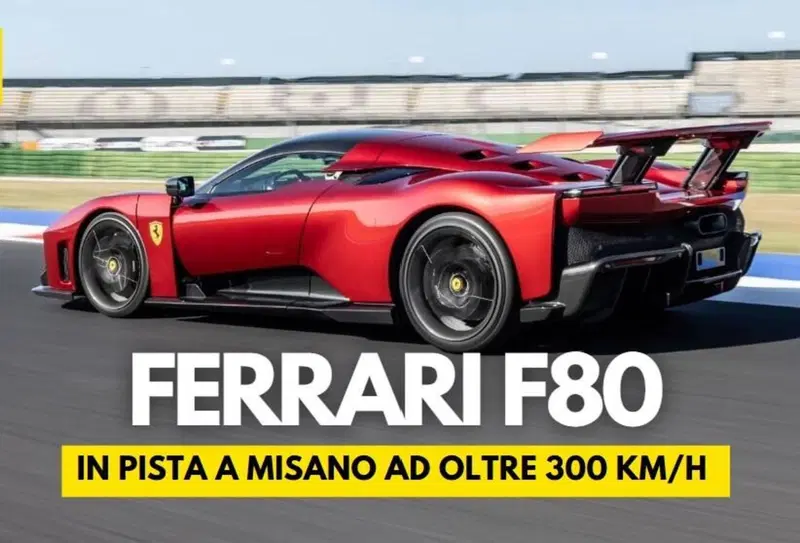 Ferrari F80: L'ho guidata e adesso non sono pi&ugrave; me stesso [VIDEO]