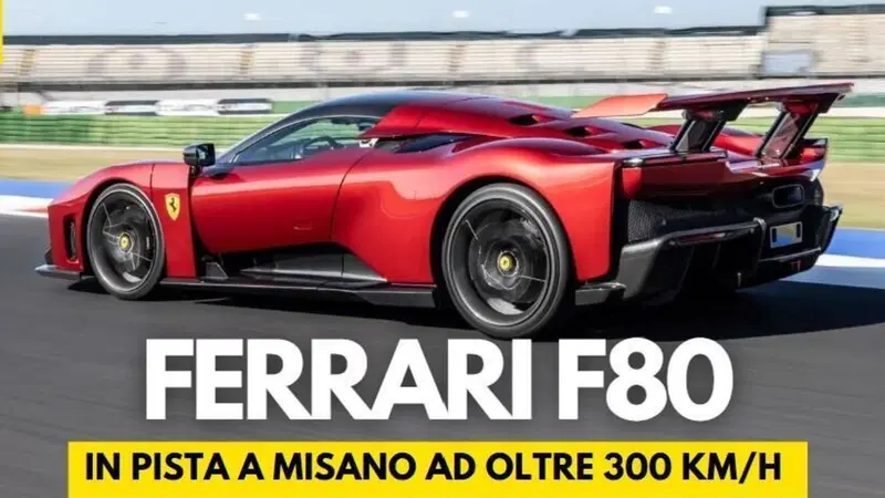 Ferrari F80: L'ho guidata e adesso non sono pi&ugrave; me stesso [VIDEO]