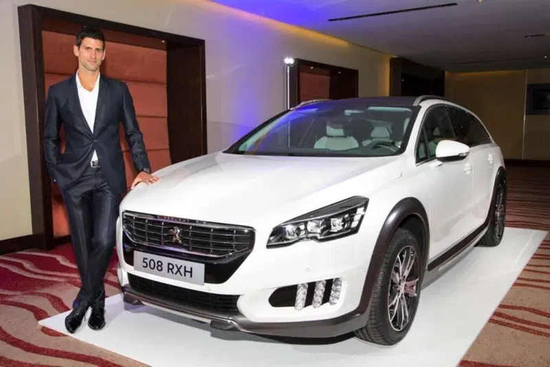 Novak Djokovic &ndash; Peugeot 508