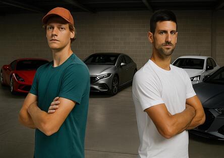 Sinner vs Djokovic: vince chi va più forte, ecco le loro auto testa a testa