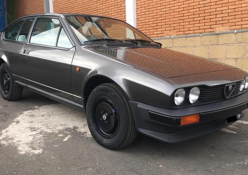 Alfa Romeo GTVd'epoca del 1981 a Roma