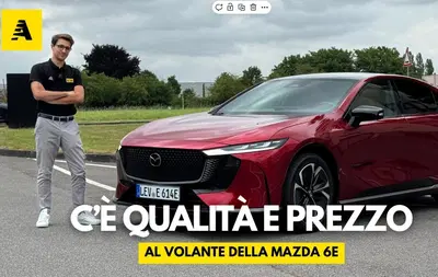 Mazda 6e elettrica, la prova su strada della berlina BEV che costa meno di 40k [VIDEO]