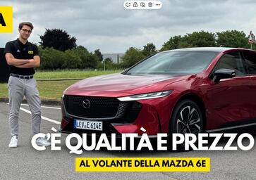 Mazda 6e elettrica, la prova su strada della berlina BEV che costa meno di 40k [VIDEO]