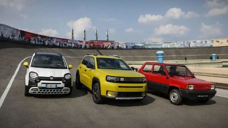 L'evoluzione della Fiat Panda
