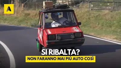 La TRE RUOTE che SFIDA le leggi della fisica: Casalini Sulky, la microcar degli anni '70 [VIDEO]