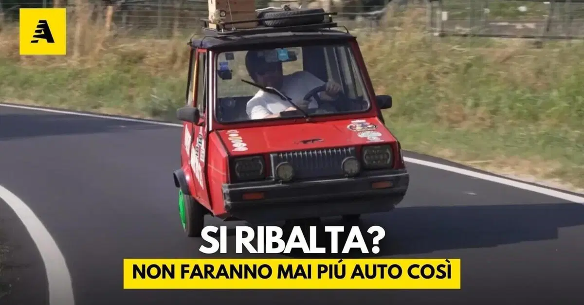 La TRE RUOTE che SFIDA le leggi della fisica: Casalini Sulky, la microcar degli anni '70 [VIDEO]