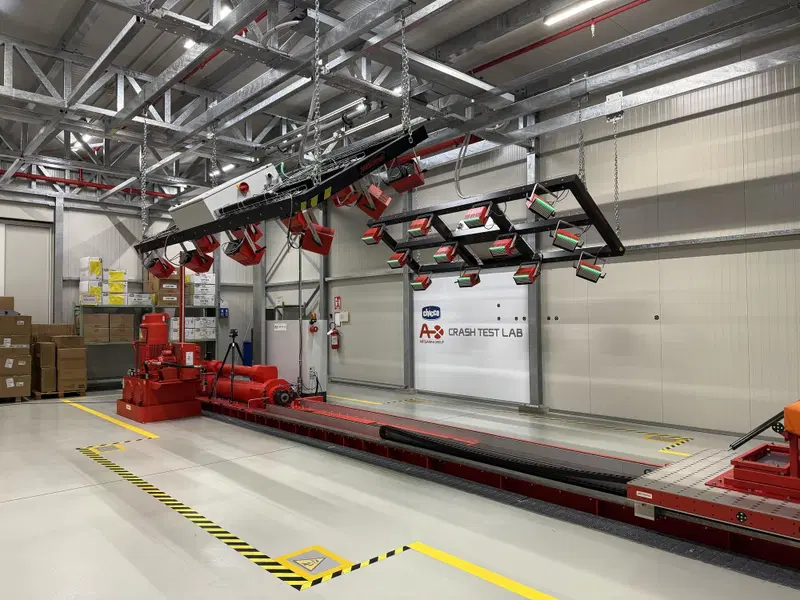 Artsana - Chicco Crash test lab