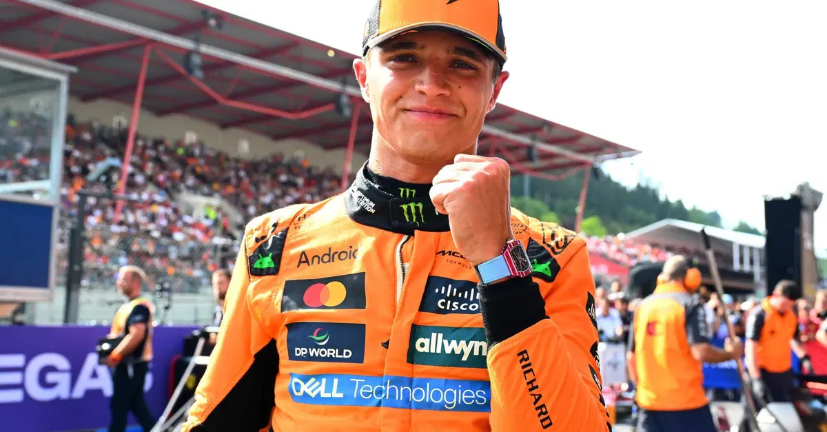 F1. Qualifiche GP Belgio, Norris: "La macchina vola, io e Piastri ci spingiamo al limite"