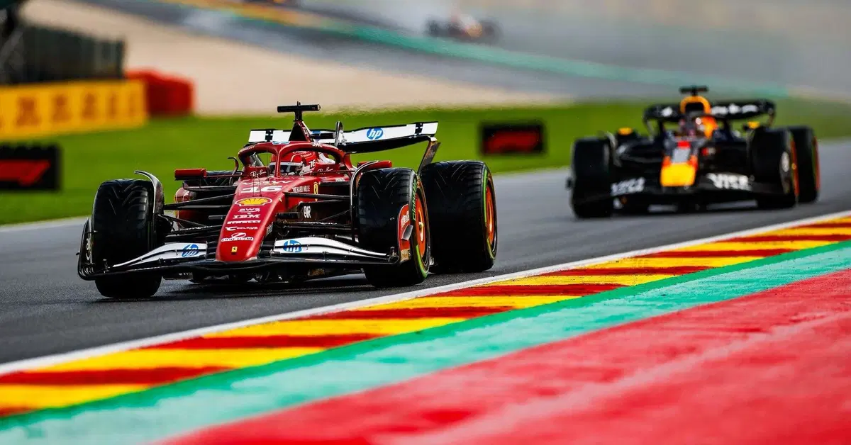 F1. GP Belgio, Leclerc sul podio a Spa: "Situazione complicata. La sospensione ha funzionato, ora dobbiamo mettere pressione alla McLaren"