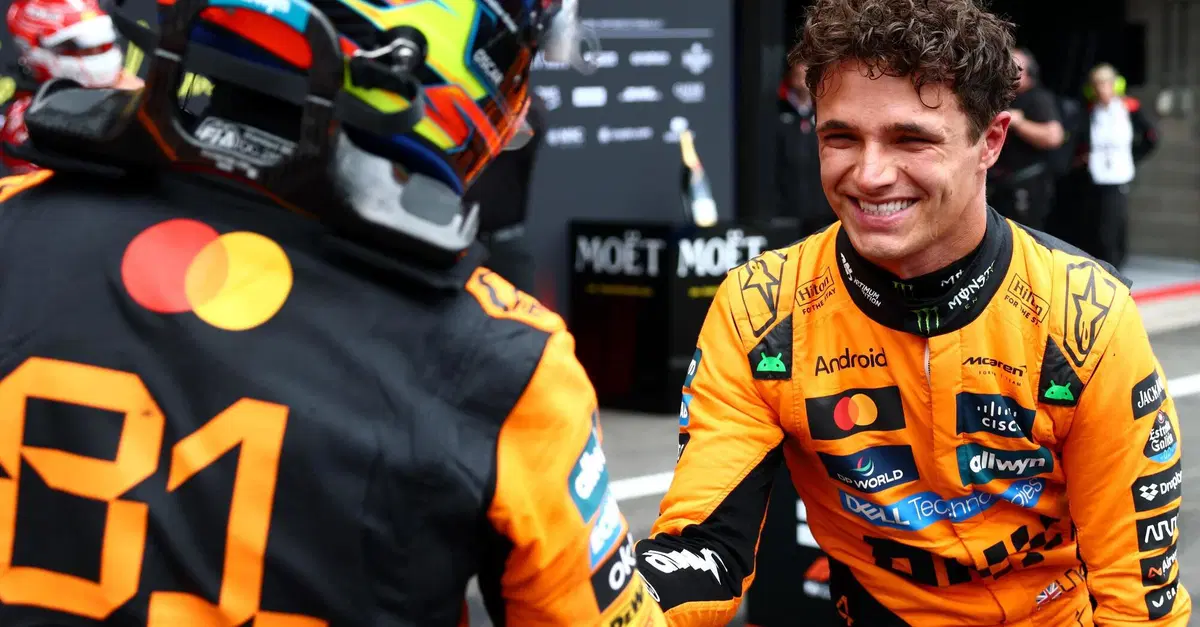 F1. GP Belgio, Norris secondo: "Anche guidando alla perfezione, non avrei potuto vincere"