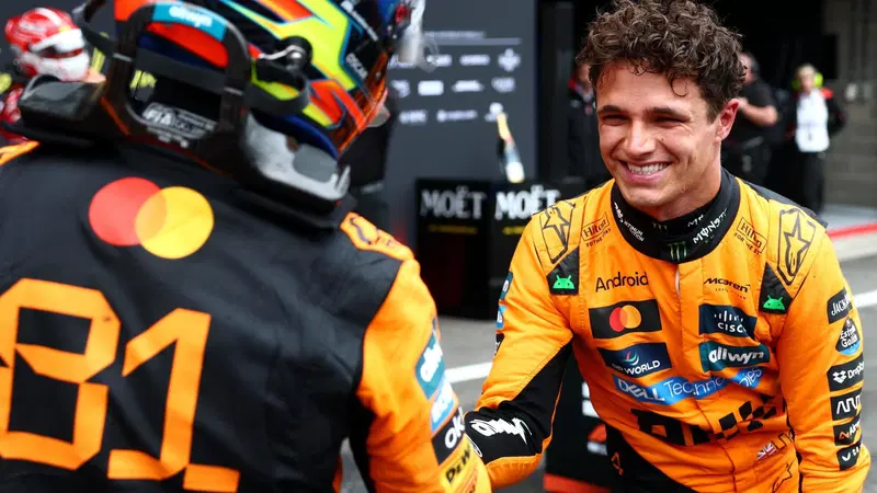 F1. GP Belgio, Norris secondo: "Anche guidando alla perfezione, non avrei potuto vincere"