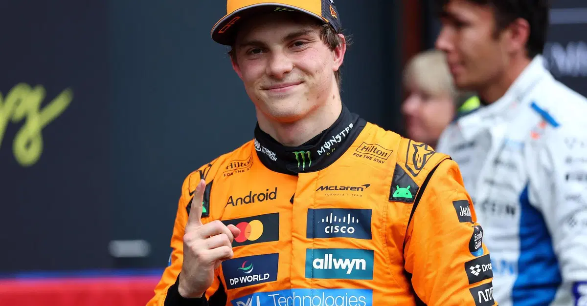 F1. GP Belgio, Piastri trionfa a Spa: "&Egrave; stato un gran bel primo giro da parte mia"
