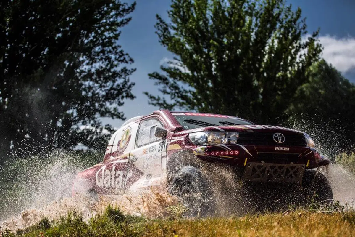 Baja Spagna. Super Al Attiyah (Toyota) e Super Barreda (Honda) (4)