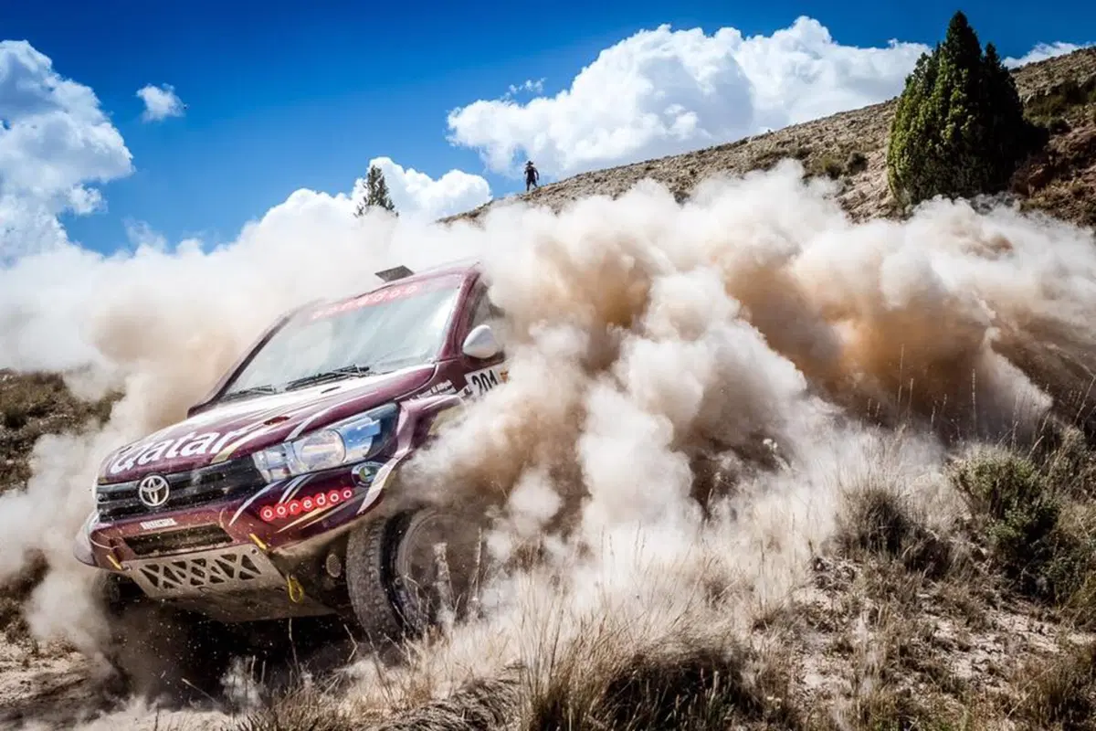 Baja Spagna. Super Al Attiyah (Toyota) e Super Barreda (Honda) (8)