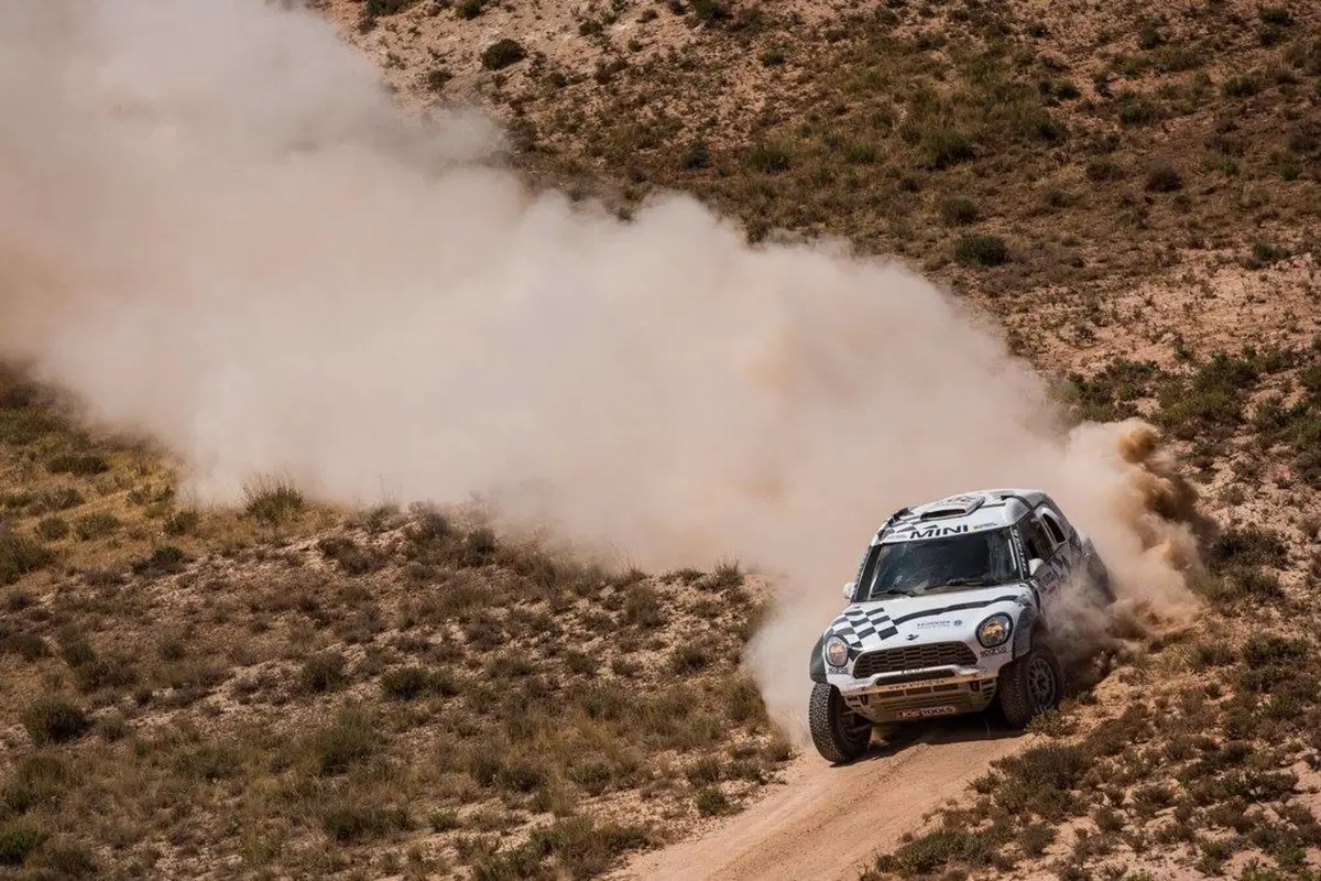 Baja Spagna. Super Al Attiyah (Toyota) e Super Barreda (Honda) (7)