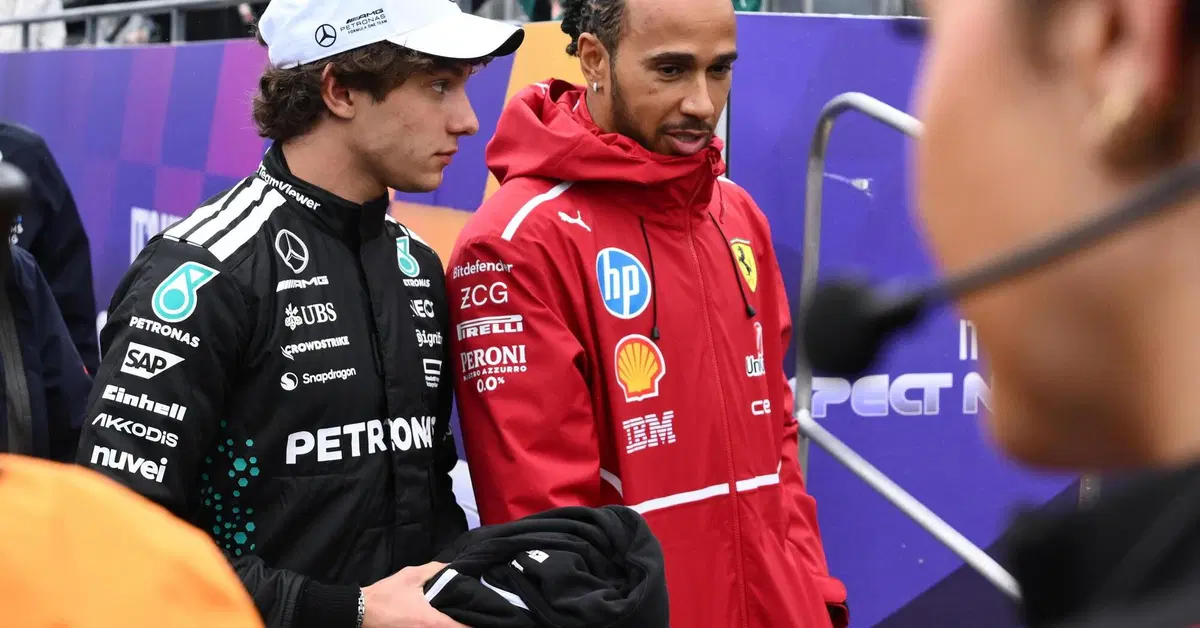 F1. Lewis Hamilton difende Antonelli dopo Spa: "Ha solo 18 anni, ma sta facendo un ottimo lavoro"