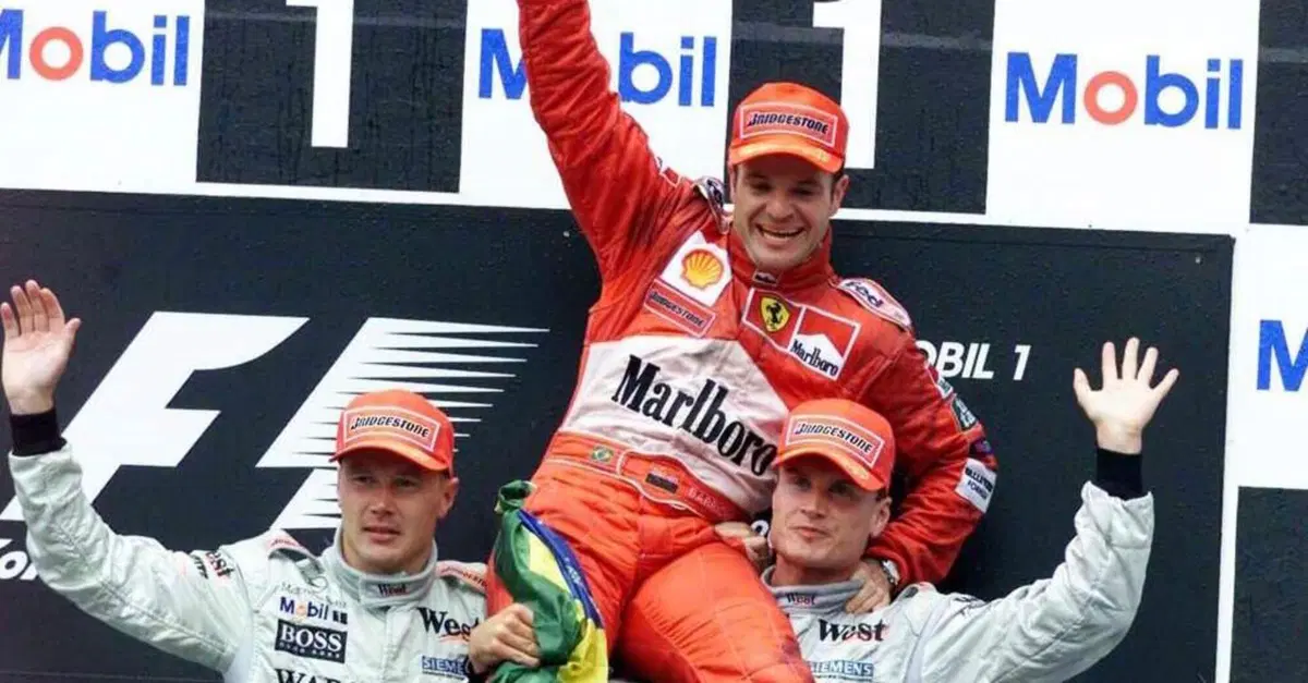 Formula 1. Accadde oggi, Barrichello vince alla Senna con un aiuto dalla sorte e Schumacher ringrazia