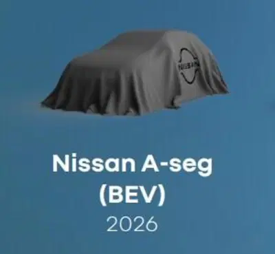 Nissan mostra (coperta) la sua nuova citycar elettrica: sar&agrave; la gemella della prossima Renault Twingo