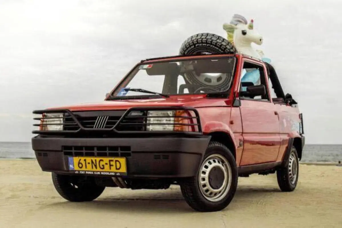 Fiat Panda Cabrio: la decappottabile più simpatica d’Olanda è in vendita