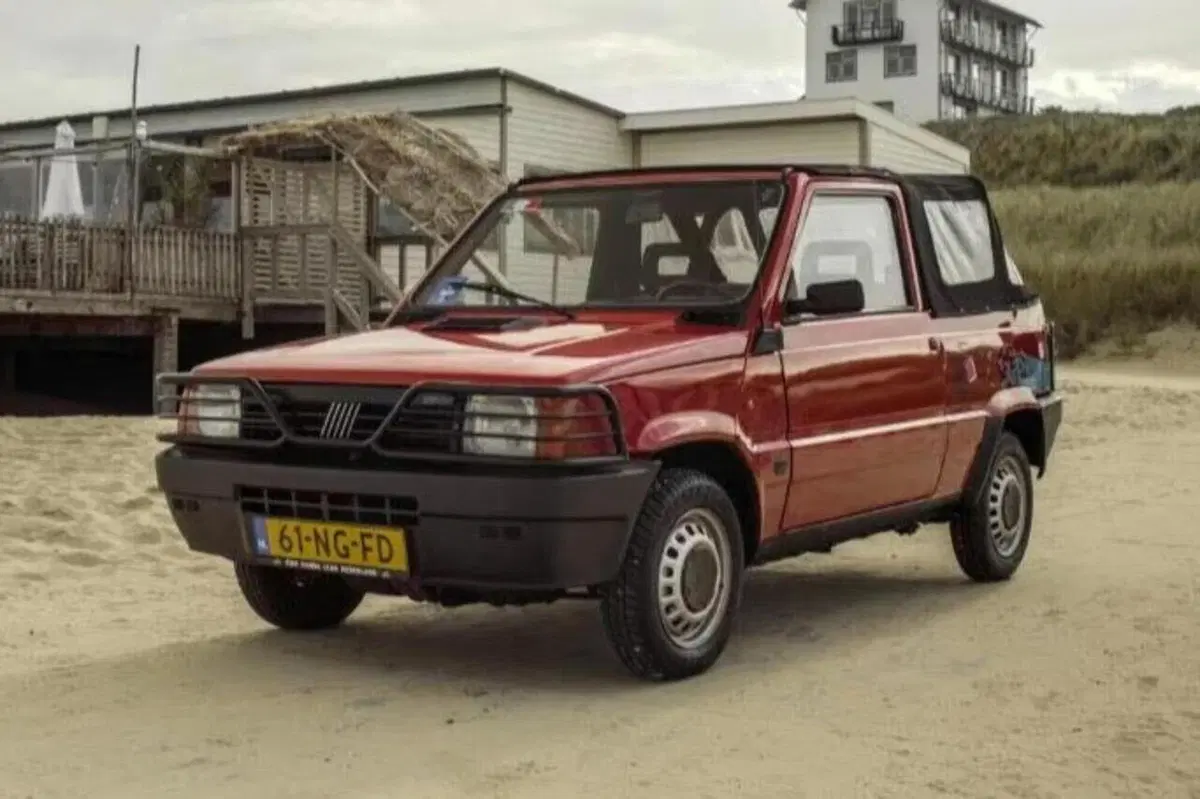 Fiat Panda Cabrio: la decappottabile più simpatica d’Olanda è in vendita (2)