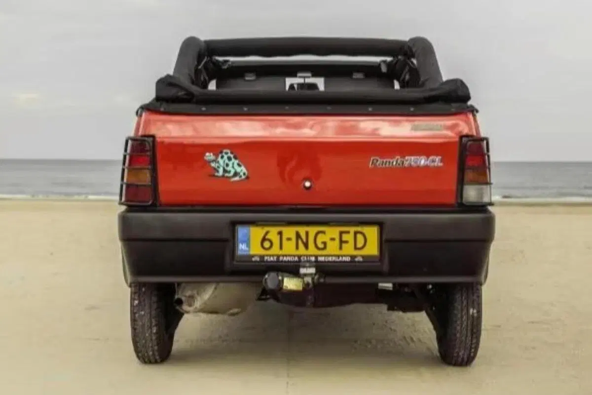 Fiat Panda Cabrio: la decappottabile più simpatica d’Olanda è in vendita (4)