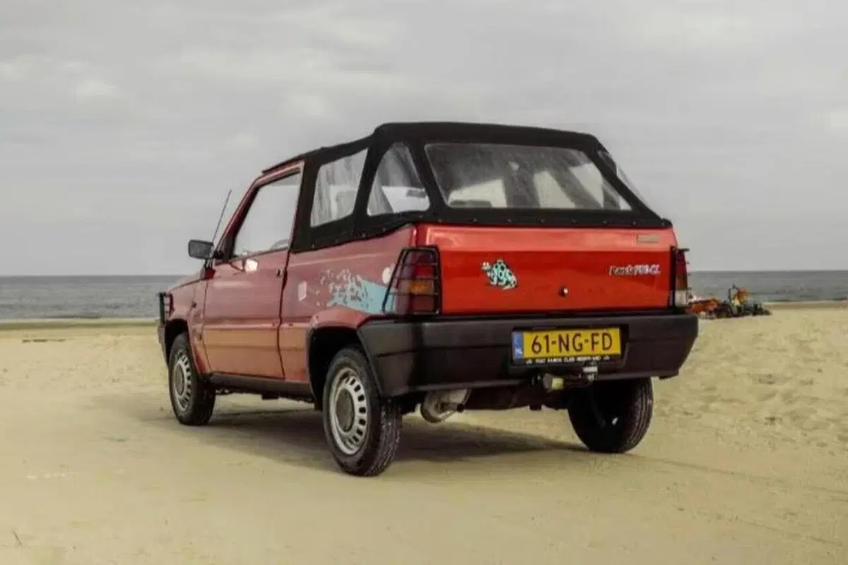 Fiat Panda Cabrio: la decappottabile più simpatica d’Olanda è in vendita (7)