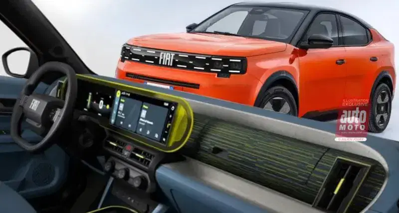 Render nuova Fiat Fastback