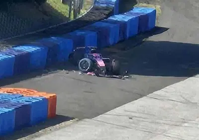 F1, Test in Ungheria: Colapinto a muro nei test Pirelli 2026. Danni gravi alla vettura, ma il pilota sta bene
