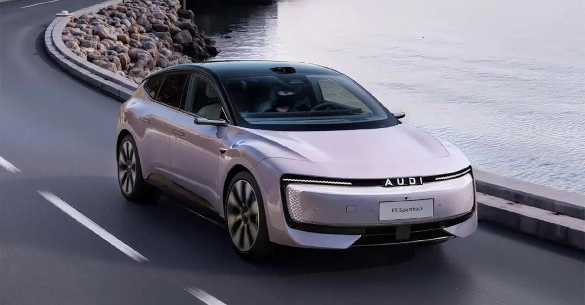 Audi E5 Sportback: al via i preordini in Cina dal 18 agosto per la nuova elettrica shooting brake
