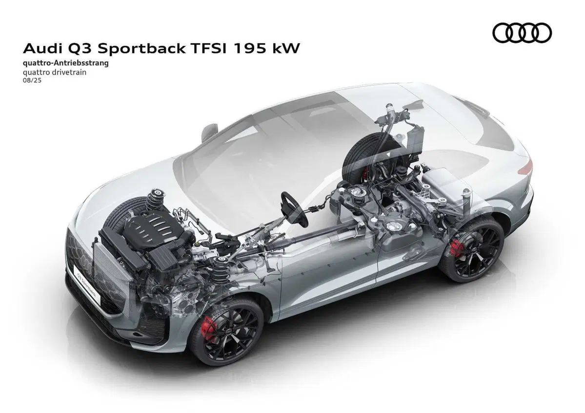 Nuova Audi Q3 Sportback, arriva la terza generazione: il SUV compatto premium diventa più digitale, efficiente e sportivo (7)