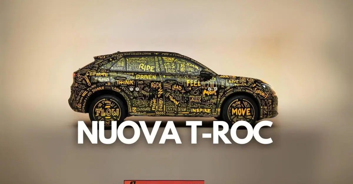 Nuova Volkswagen T-Roc: si avvicina il debutto al Salone di Monaco 2025