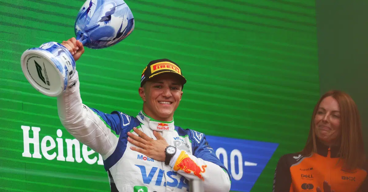F1. GP Olanda 2025, Isack Hadjar per la prima volta sul podio: "Sensazione surreale"