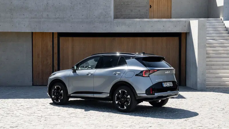 Posteriore nuova Kia Sportage