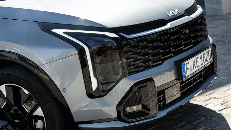 Frontale nuova Kia Sportage
