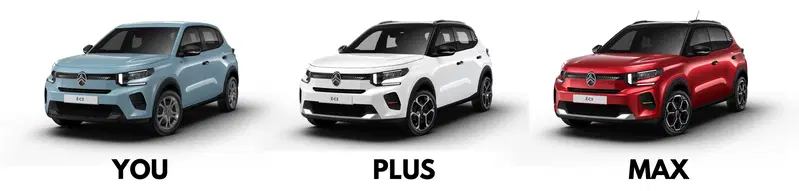 Allestimenti di nuova Citroen C3