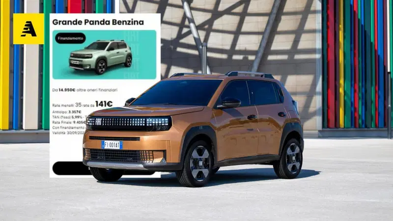 Fiat Grande Panda benzina, pubblicata per errore: prezzo record e lancio imminente