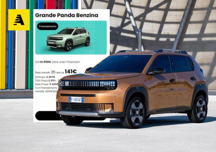 Fiat Grande Panda benzina, pubblicata per errore: prezzo record e lancio imminente