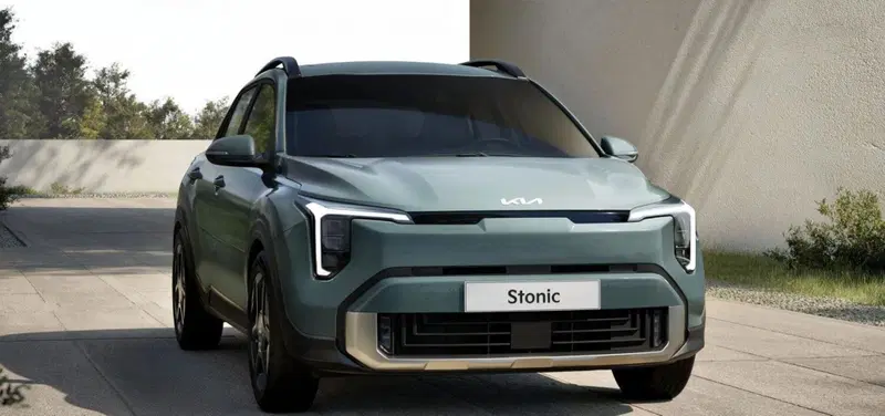 Il nuovo frontale della Kia Stonic