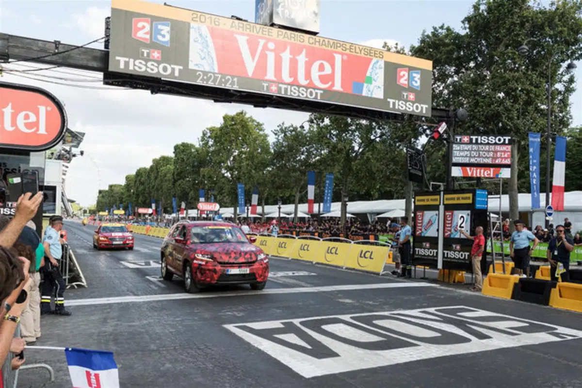 Skoda Kodiaq: il prototipo sulle strade del Tour de France (2)