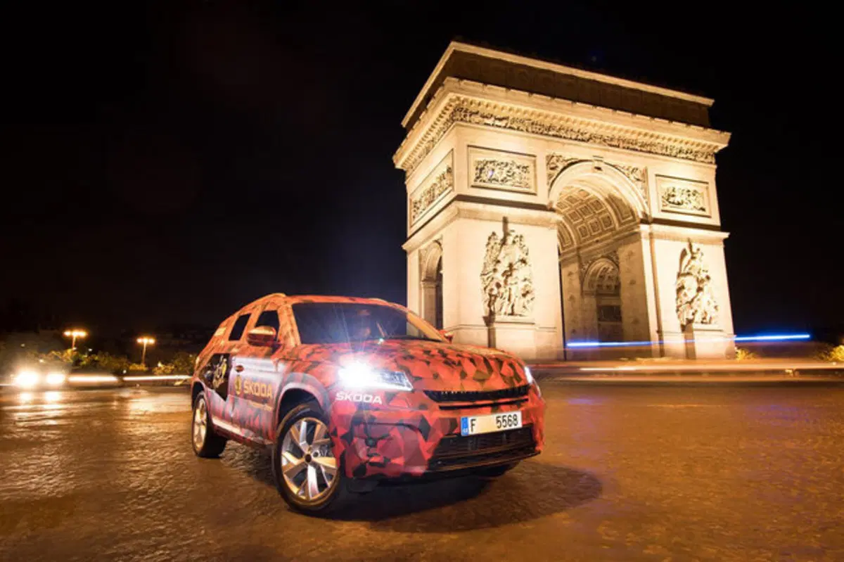Skoda Kodiaq: il prototipo sulle strade del Tour de France (4)