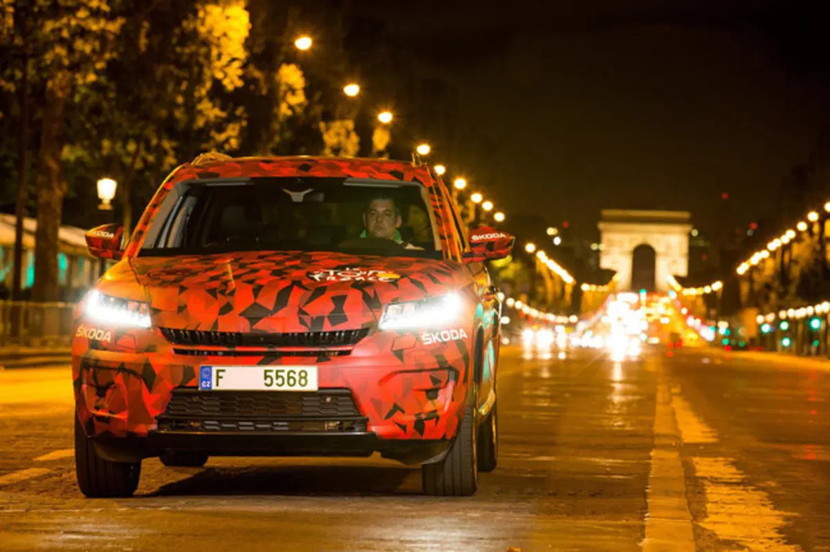 Skoda Kodiaq: il prototipo sulle strade del Tour de France (3)