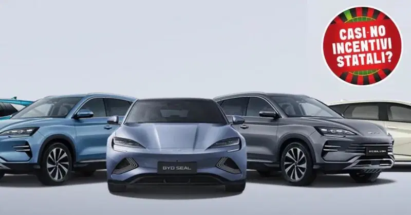 Incentivi auto: BYD si oppone e li anticipa su alcune vetture, fino a 10.000 euro di sconto