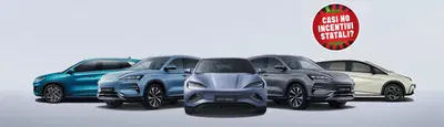 Incentivi auto: BYD si oppone e li anticipa su alcune vetture, fino a 10.000 euro di sconto