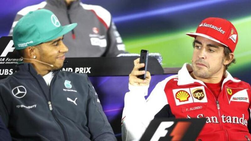 F1, Hamilton vs Alonso: le differenze in frenata