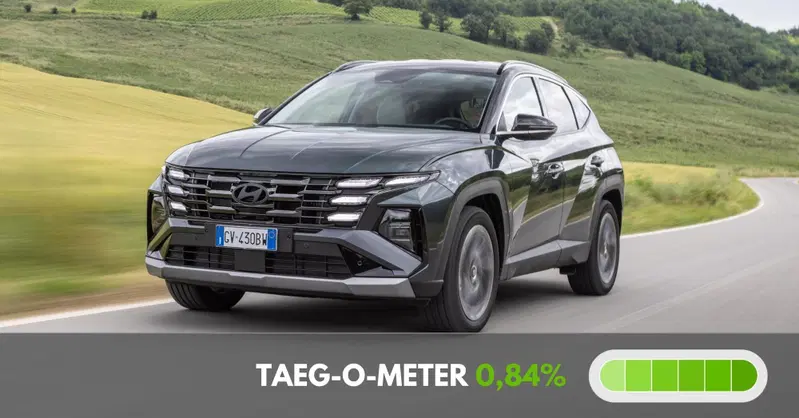 Hyundai Tucson tasso zero e niente anticipo per l'offerta d'autunno